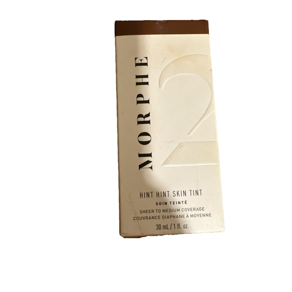 Morphe HINT HINT SKIN TINT-HINT OF Espresso-30 mL / 1oz lot of 4 NIB